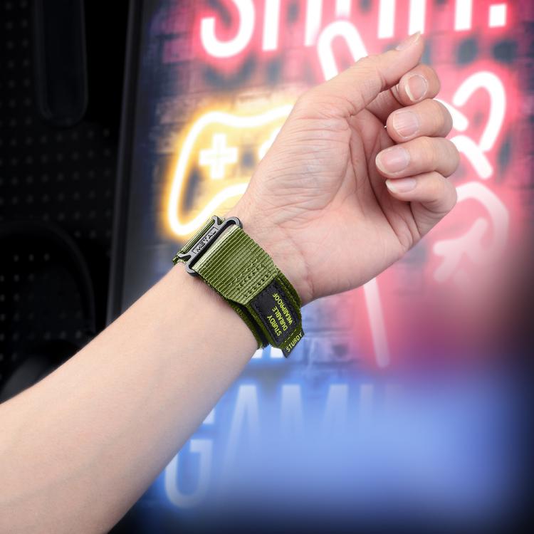 xDfind Quick Release Nylon Hook And Loop Fastener Buckle Watch Band, For vivo Watch 3 / iQOO Watch