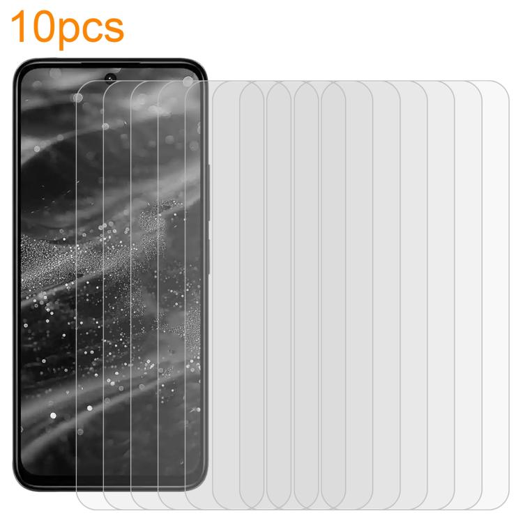 10pcs xDfind 0.26mm 9H 2.5D Middle Aluminum Tempered Glass Film