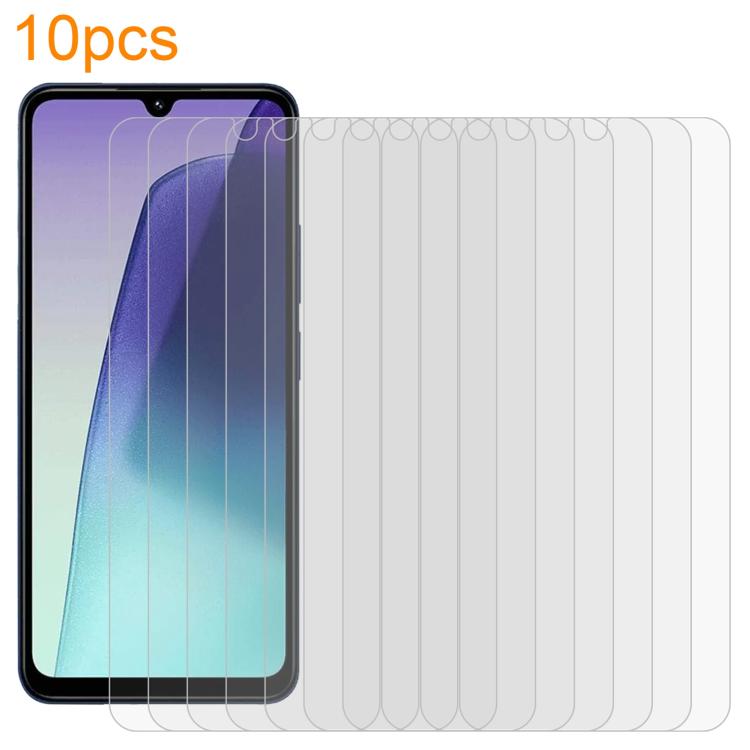 10pcs xDfind 0.26mm 9H 2.5D Middle Aluminum Tempered Glass Film, For Redmi Turbo 4 / Note 14S 4G, For Redmi Note 14 4G 164.84mm, For Redmi 14C 5G, For Redmi K80 Pro / K80, For Redmi Note 14 4G 163.25mm