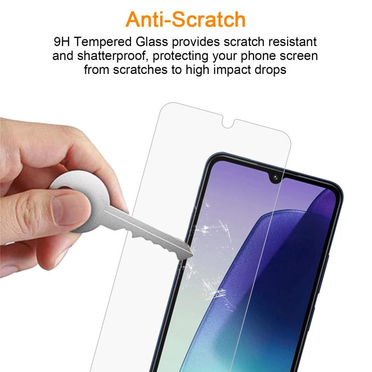 10pcs xDfind 0.26mm 9H 2.5D Middle Aluminum Tempered Glass Film