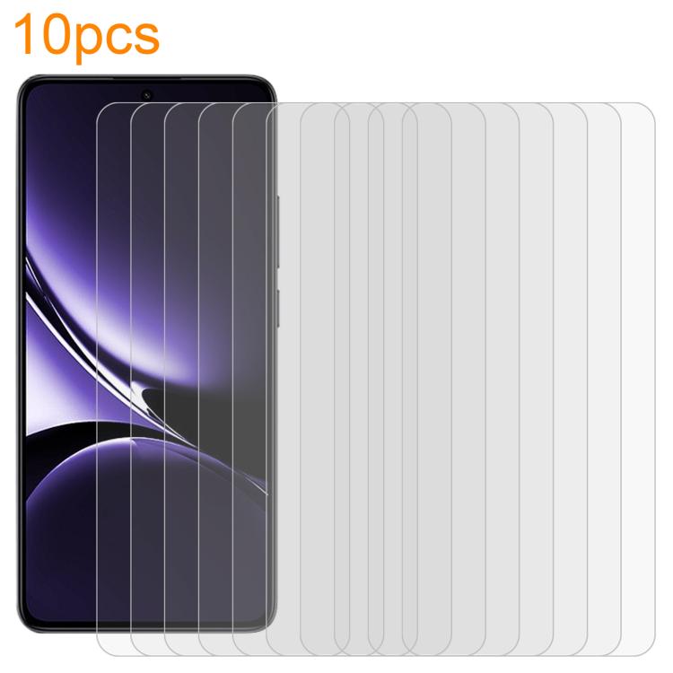 10pcs xDfind 0.26mm 9H 2.5D Middle Aluminum Tempered Glass Film, For Redmi Turbo 4 / Note 14S 4G, For Redmi Note 14 4G 164.84mm, For Redmi 14C 5G, For Redmi K80 Pro / K80, For Redmi Note 14 4G 163.25mm