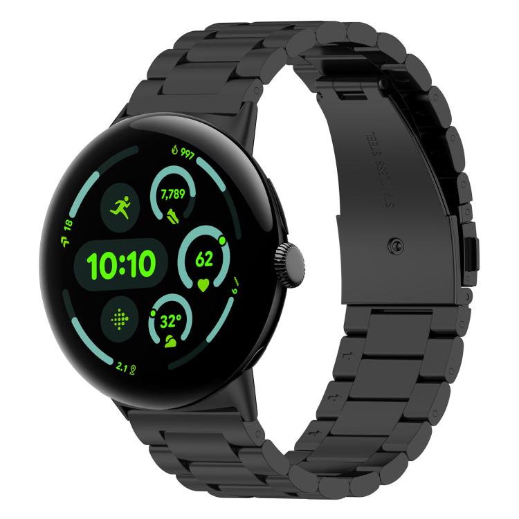 xDfind Three Beads Quick Release Metal Watch Band, For Google Pixel Watch 4 / 3 45mm
