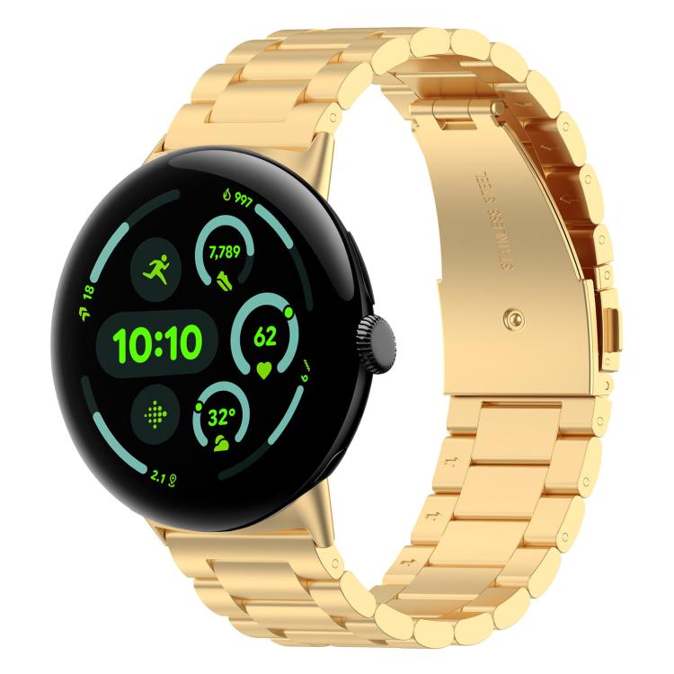 xDfind Three Beads Quick Release Metal Watch Band