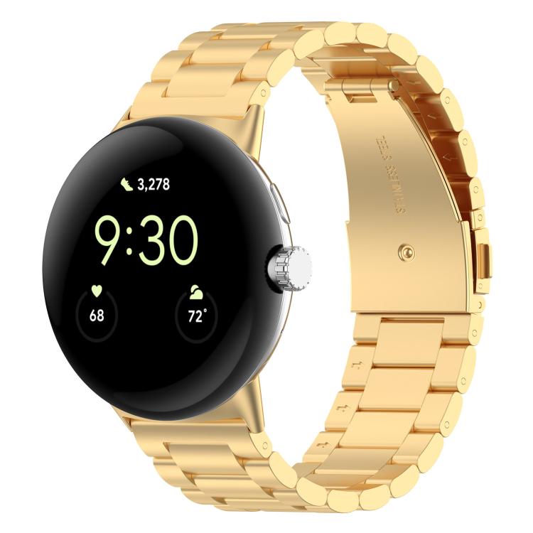 xDfind Three Beads Quick Release Metal Watch Band