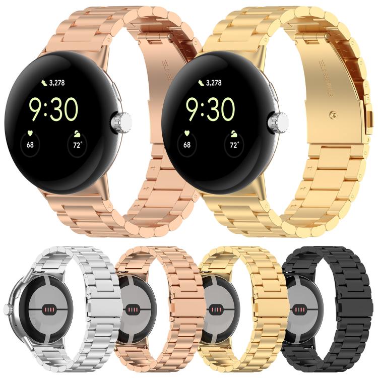 xDfind Three Beads Quick Release Metal Watch Band, For Google Pixel Watch 4 / 3 45mm