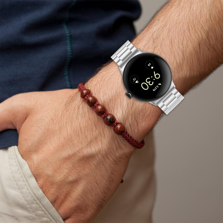 xDfind Three Beads Quick Release Metal Watch Band