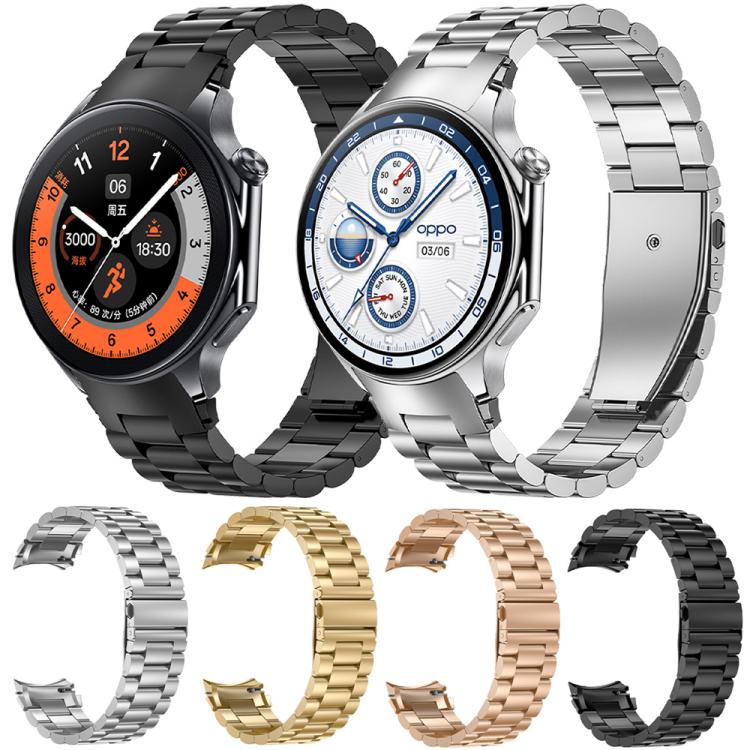 xDfind Three Beads Quick Release Metal Watch Band, For OPPO Watch SE / Watch 3