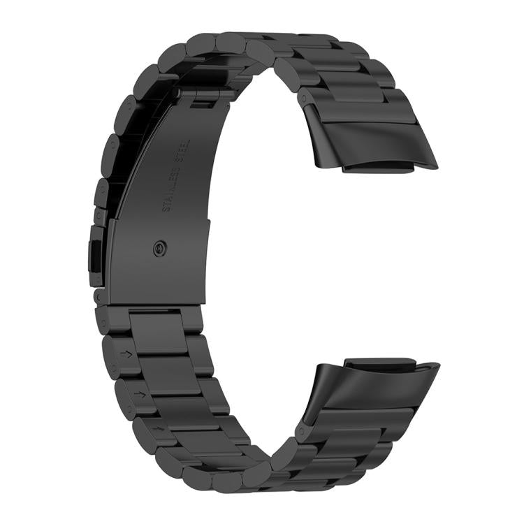 xDfind Three Beads Quick Release Metal Watch Band, For Fitbit Charge 6 / 5