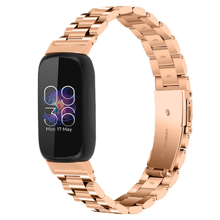 xDfind Three Beads Quick Release Metal Watch Band, For Fitbit Inspire 3