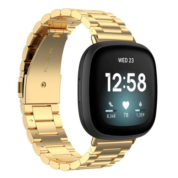 xDfind Three Beads Quick Release Metal Watch Band