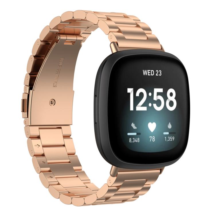 xDfind Three Beads Quick Release Metal Watch Band