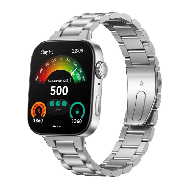 xDfind Three Beads Quick Release Metal Watch Band, For Huawei Watch Fit3 / Fit4 / Fit4 Pro