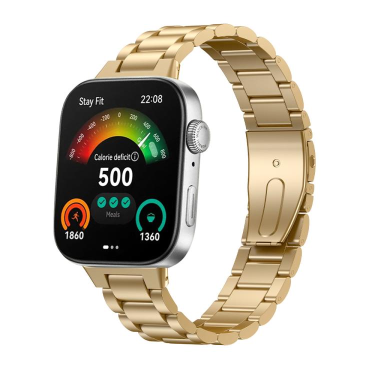 xDfind Three Beads Quick Release Metal Watch Band, For Huawei Watch Fit3 / Fit4 / Fit4 Pro