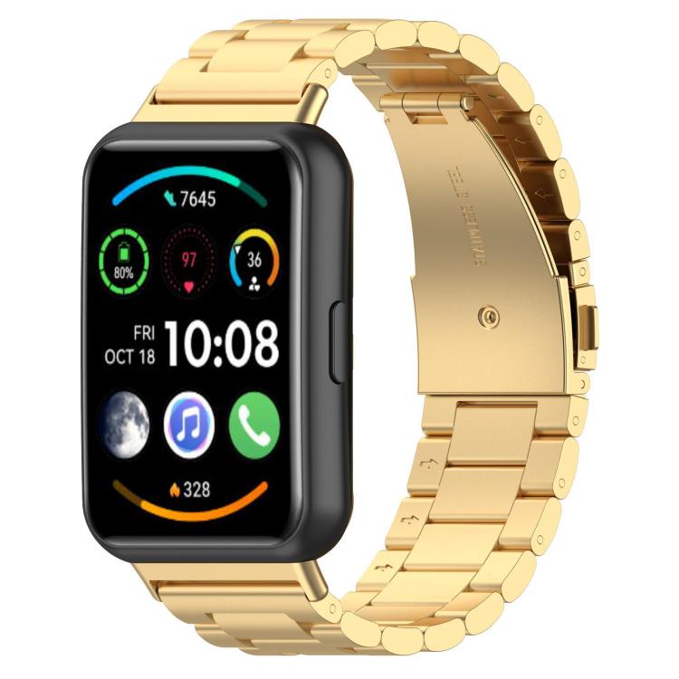 xDfind Three Beads Quick Release Metal Watch Band, For Huawei Watch Fit 2