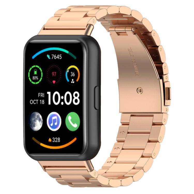xDfind Three Beads Quick Release Metal Watch Band, For Huawei Watch Fit 2