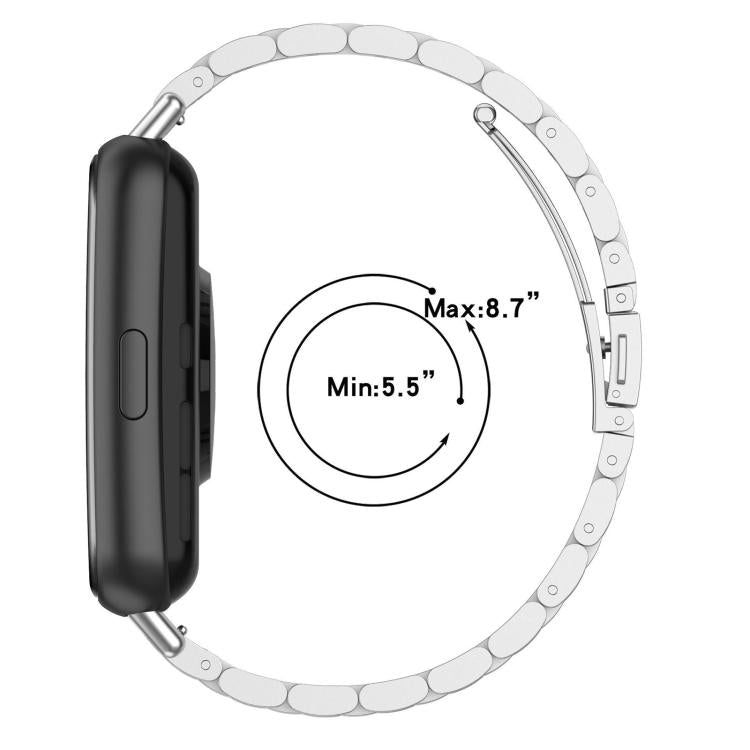 xDfind Three Beads Quick Release Metal Watch Band, For Huawei Watch Fit3 / Fit4 / Fit4 Pro