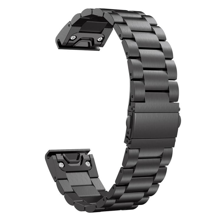 xDfind Three Beads Quick Release Metal Watch Band, For Garmin Fenix 8/7X/6X/5X 26mm