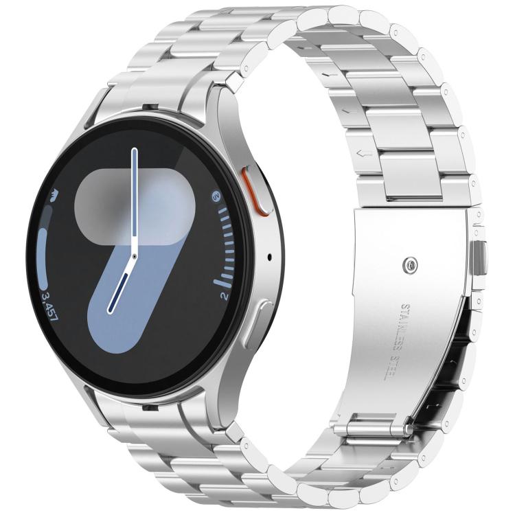 xDfind Three Beads Metal Watch Band, For Samsung Galaxy Watch 7 / FE / 6 / 5 / 4