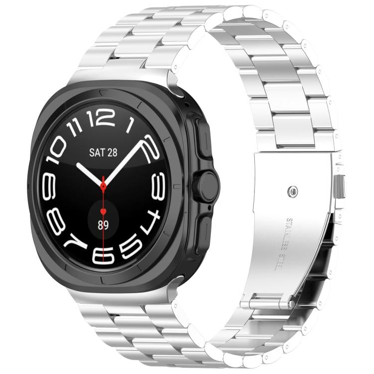 xDfind Three Beads Metal Watch Band, For Samsung Galaxy Watch Ultra 47mm