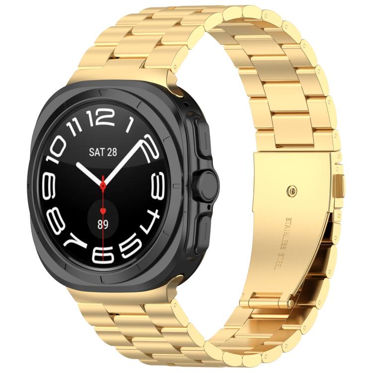 xDfind Three Beads Metal Watch Band, For Samsung Galaxy Watch Ultra 47mm