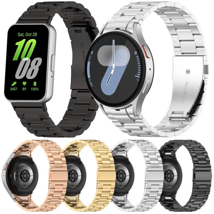 xDfind Three Beads Quick Release Metal Watch Band, For Samsung Galaxy Fit3