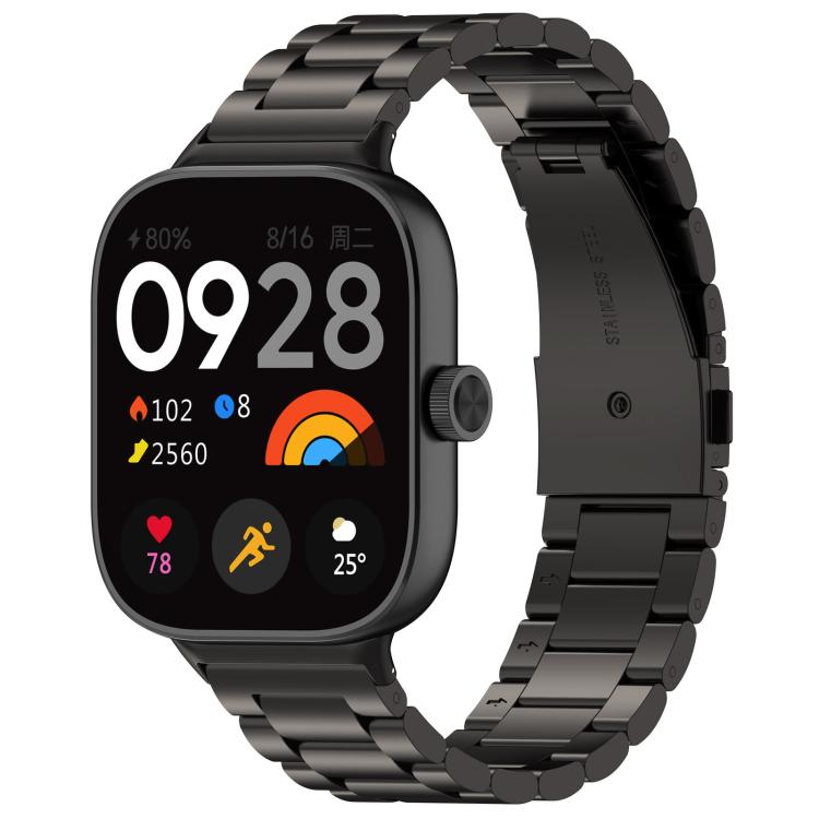 xDfind Three Beads Quick Release Metal Watch Band, For Xiaomi Smart Band 9 Pro/8 Pro/Redmi Watch 5/4