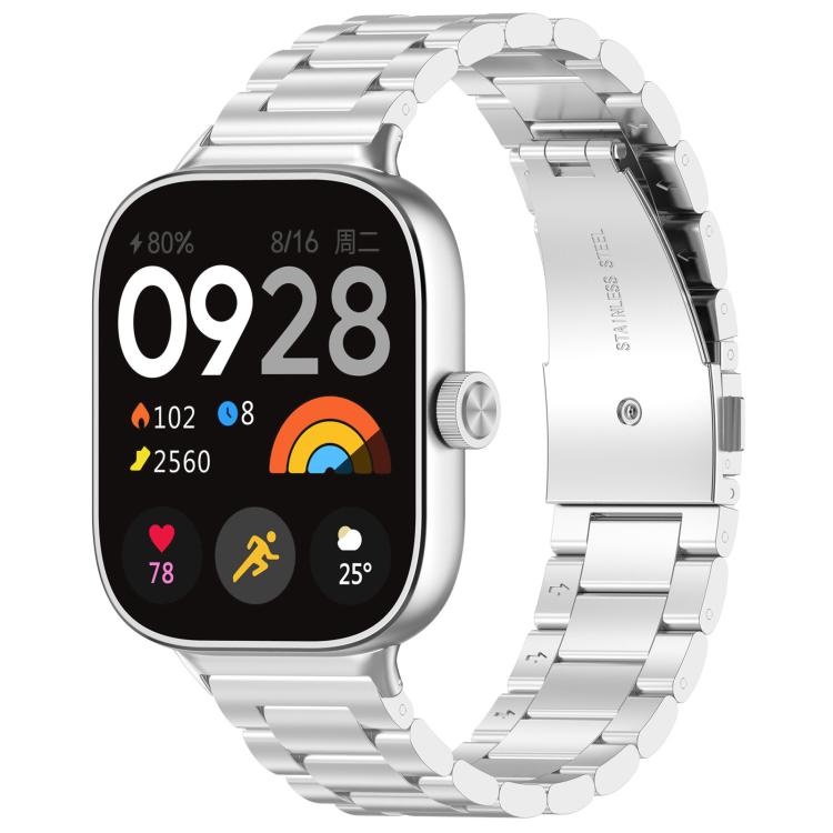 xDfind Three Beads Quick Release Metal Watch Band, For Xiaomi Smart Band 9 Pro/8 Pro/Redmi Watch 5/4