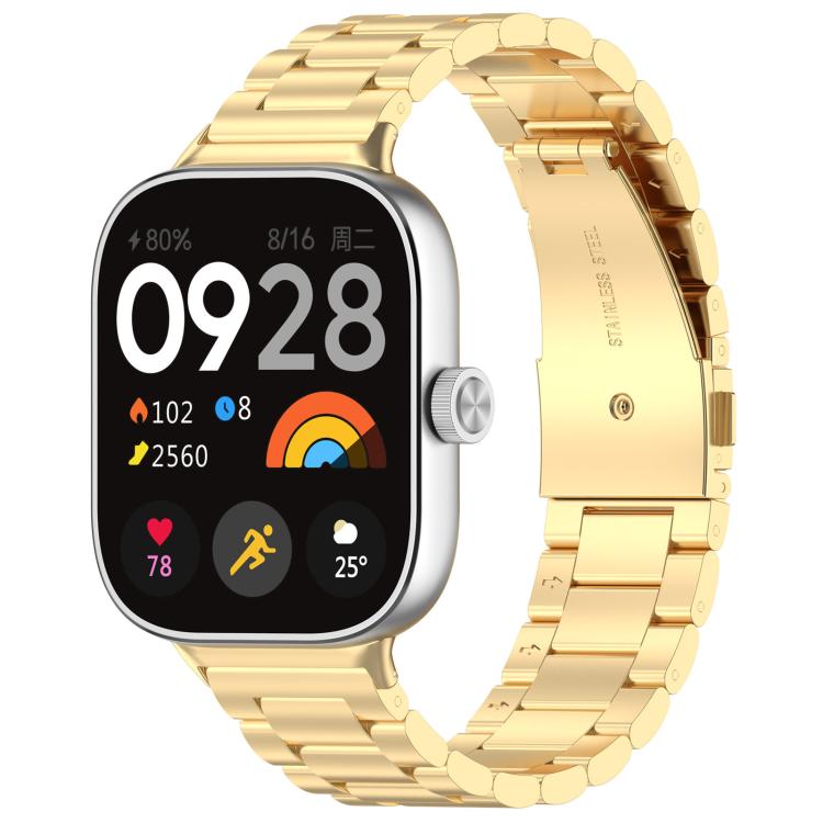 xDfind Three Beads Quick Release Metal Watch Band, For Xiaomi Smart Band 9 Pro/8 Pro/Redmi Watch 5/4