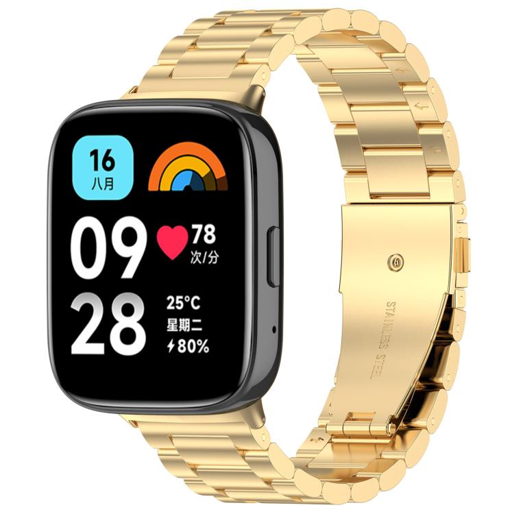xDfind Three Beads Quick Release Metal Watch Band, For Xiaomi Redmi Watch 3 20mm