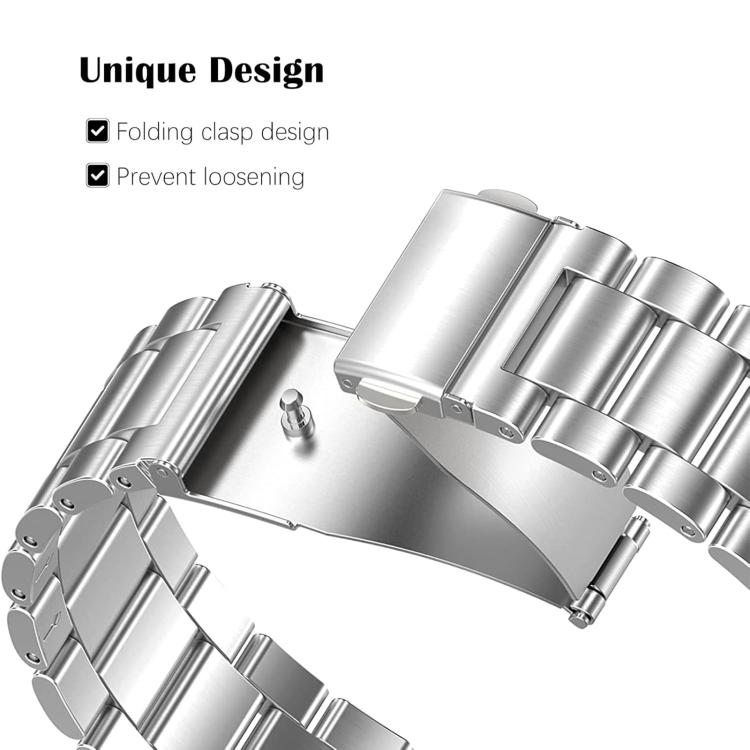 xDfind Three Beads Quick Release Metal Watch Band