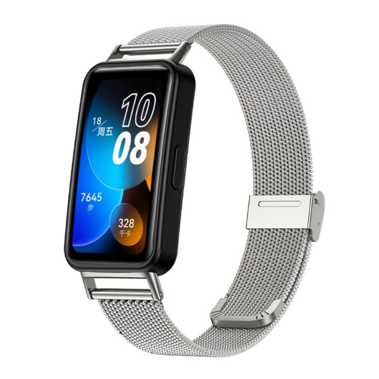 xDfind Milanese Metal Buckle Watch Band, For Huawei Band 10 / 9 / 8 NFC
