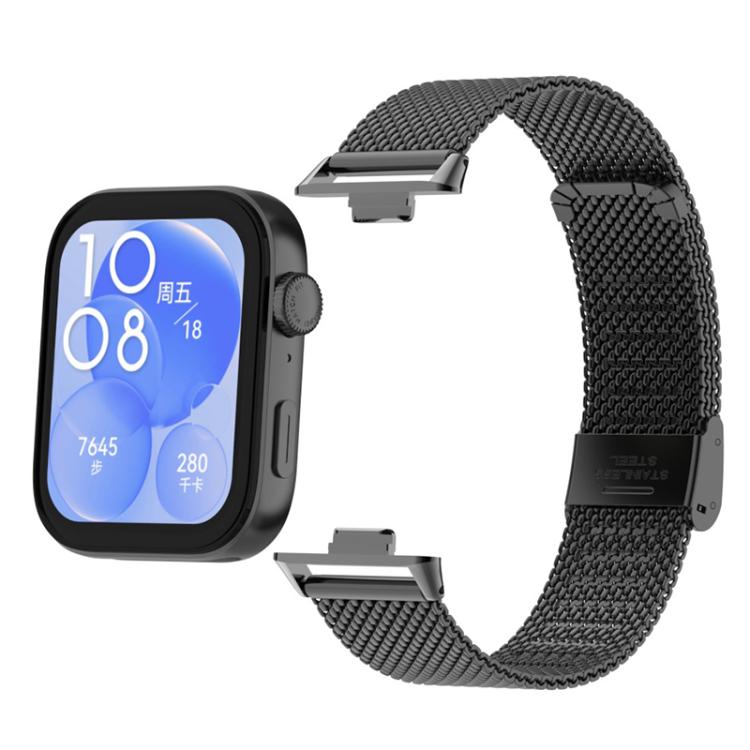 xDfind Milanese Metal Buckle Watch Band, For Huawei Watch Fit3 / Fit4 / Fit4 Pro