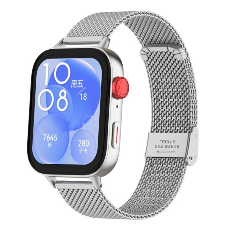 xDfind Milanese Metal Buckle Watch Band, For Huawei Watch Fit3 / Fit4 / Fit4 Pro