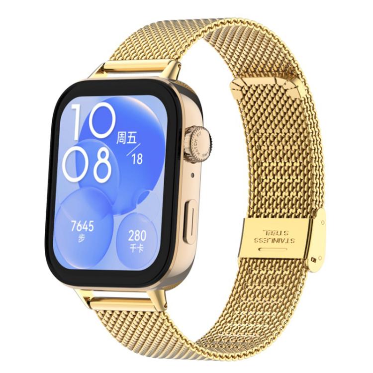 xDfind Milanese Metal Buckle Watch Band, For Huawei Watch Fit3 / Fit4 / Fit4 Pro