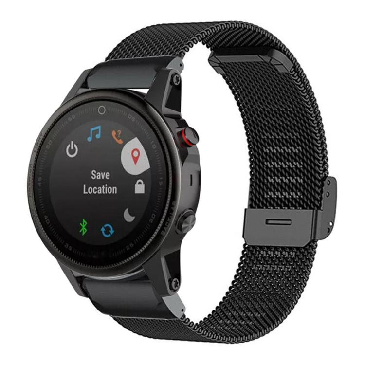 xDfind Milanese Metal Buckle Watch Band, For Garmin Fenix 8/7/6/5 22mm