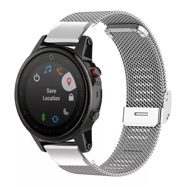 xDfind Milanese Metal Buckle Watch Band, For Garmin Fenix 8/7/6/5 22mm