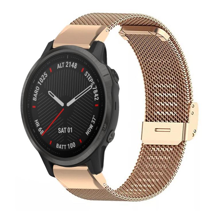 xDfind Milanese Metal Buckle Watch Band, For Garmin Fenix 8/7S/6S/5S 20mm