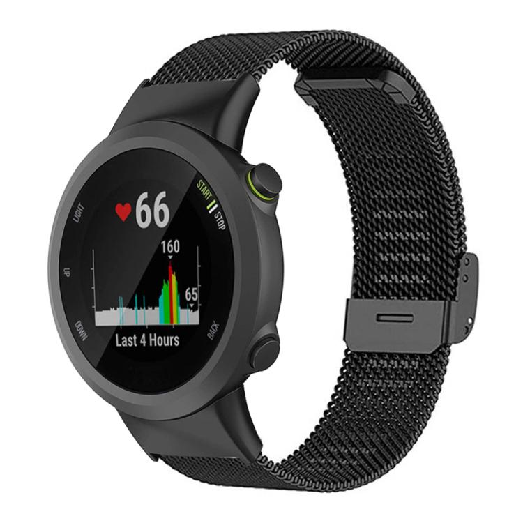 xDfind Milanese Metal Buckle Watch Band, For Garmin Forerunner 45/45S/Swim2 18mm, For Garmin Forerunner 220/735/735XT/230/235 20mm