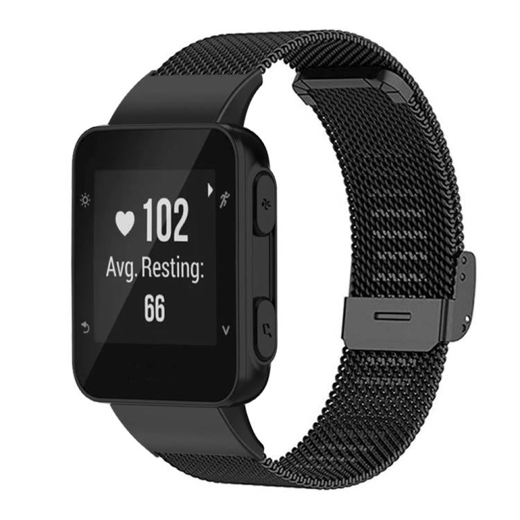 xDfind Milanese Metal Buckle Watch Band, For Garmin Forerunner 35/30/35j 20mm