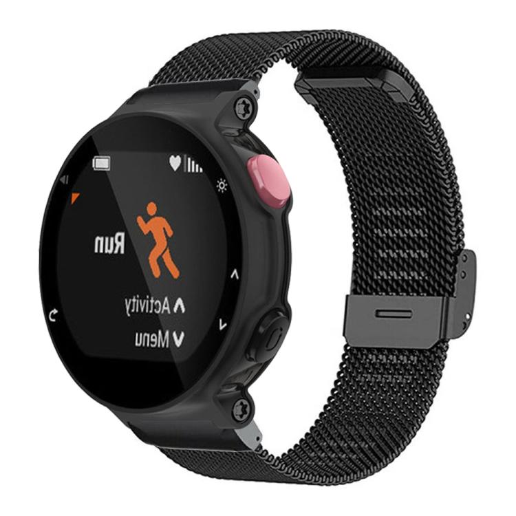 xDfind Milanese Metal Buckle Watch Band, For Garmin Forerunner 45/45S/Swim2 18mm, For Garmin Forerunner 220/735/735XT/230/235 20mm