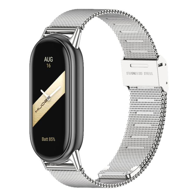 xDfind Milanese Metal Buckle Watch Band, For Xiaomi Smart Band 10 / 9 / 8 NFC