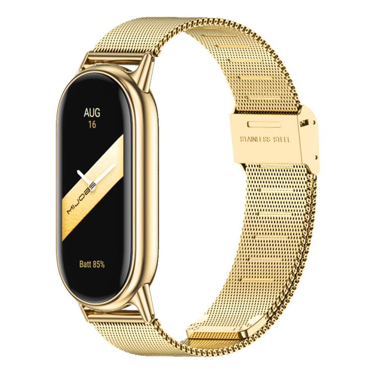 xDfind Milanese Metal Buckle Watch Band, For Xiaomi Smart Band 10 / 9 / 8 NFC