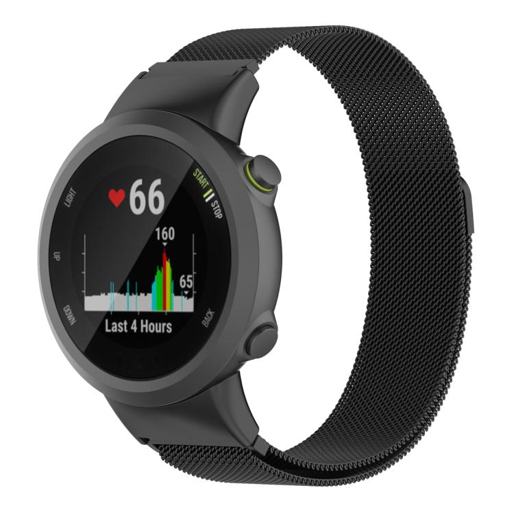 xDfind Milanese Metal Watch Band, For Garmin Forerunner 45 / 45S / Swim 2, For Garmin Forerunner 35 / 30