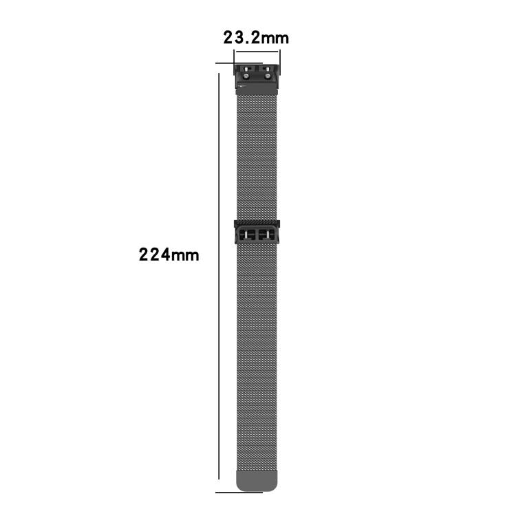 xDfind Milanese Metal Watch Band, For Garmin Forerunner 45 / 45S / Swim 2, For Garmin Forerunner 35 / 30