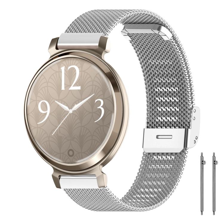 xDfind Buckle Metal Mesh Watch Band, For Garmin Lily 2 14mm