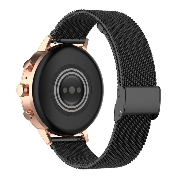 xDfind Buckle Metal Mesh Watch Band, 18mm