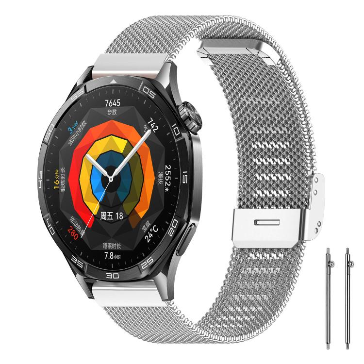 xDfind Buckle Metal Mesh Watch Band, 22mm