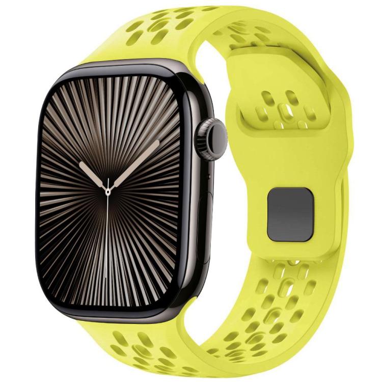 xDfind Mesh Reverse Buckle Silicone Watch Band, For Apple Watch 46mm / 49mm / 45mm / 44mm