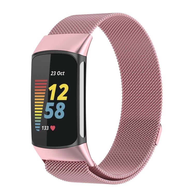For Fitbit Charge 6 / 5 xDfind Milanese Magnetic Metal Watch Band