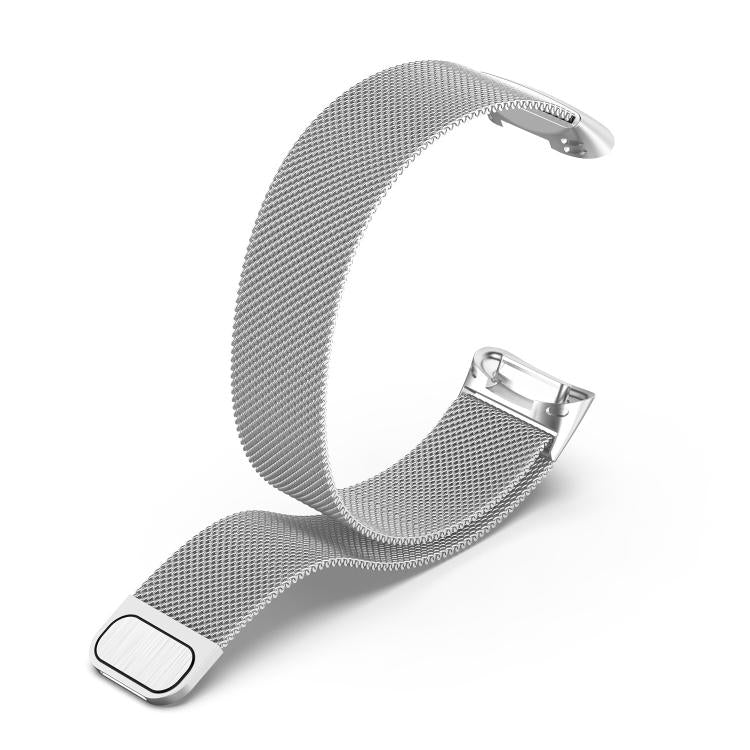 For Fitbit Charge 6 / 5 xDfind Milanese Magnetic Metal Watch Band, L
